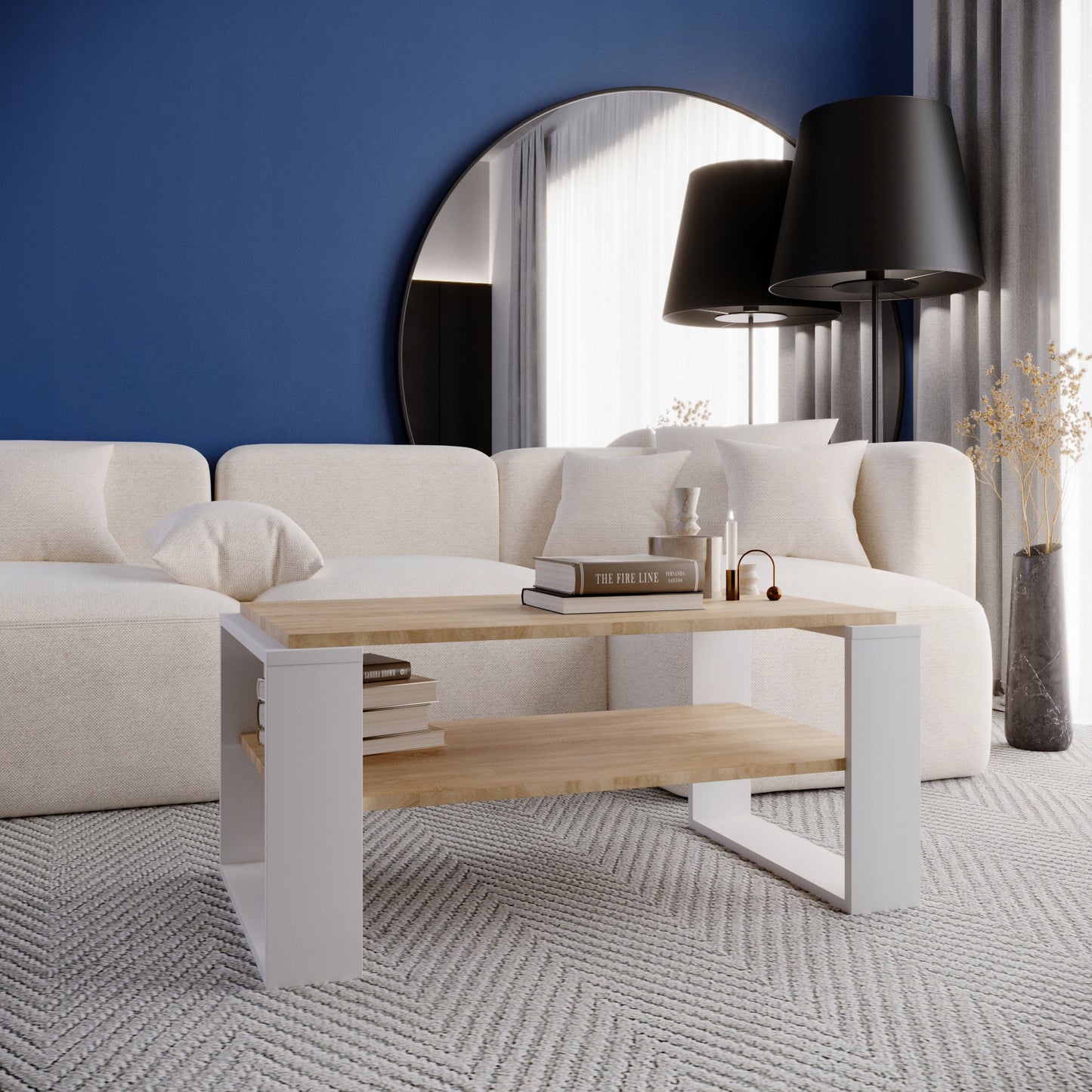 Couchtisch KAJA 96 x 53,8 x 42 cm