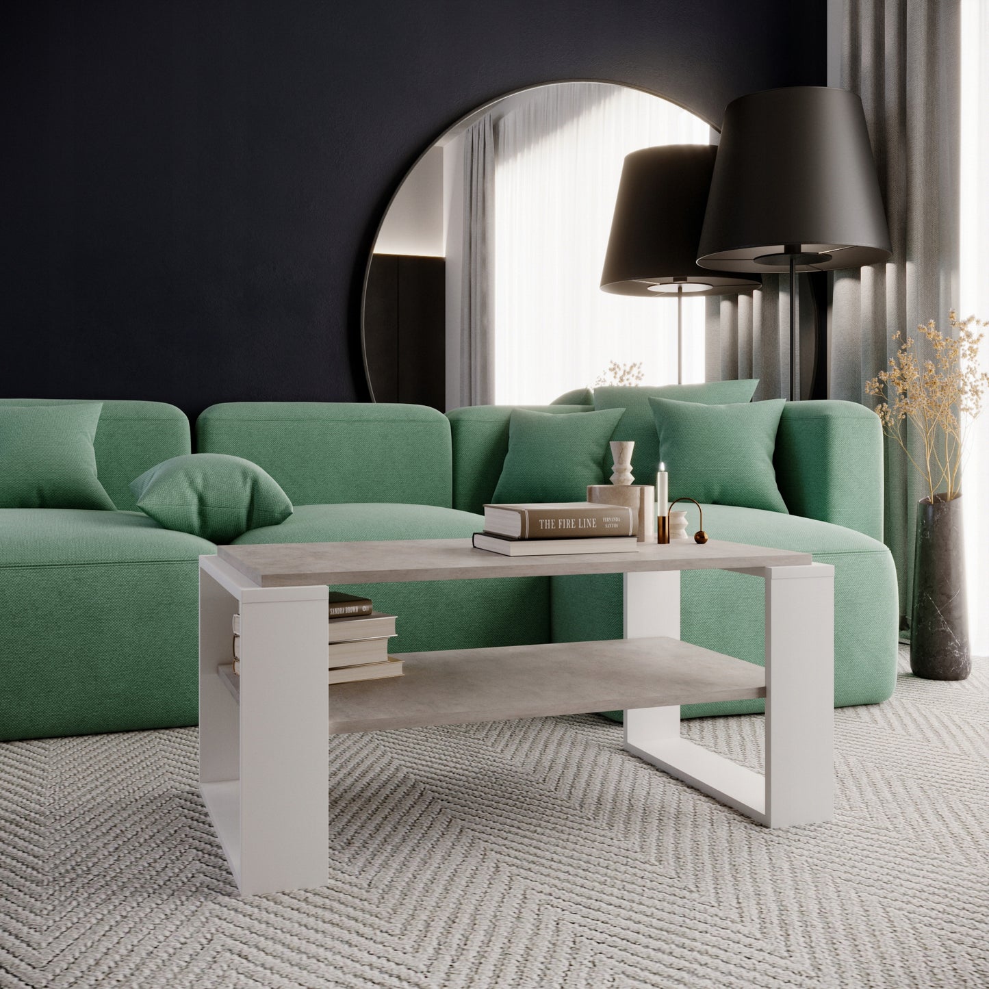 Couchtisch KAJA 96 x 53,8 x 42 cm
