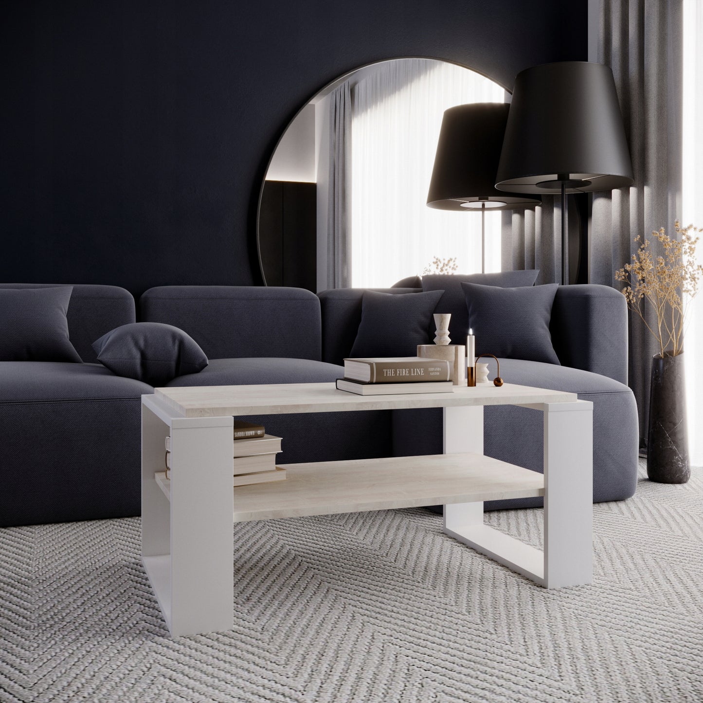 Couchtisch KAJA 96 x 53,8 x 42 cm