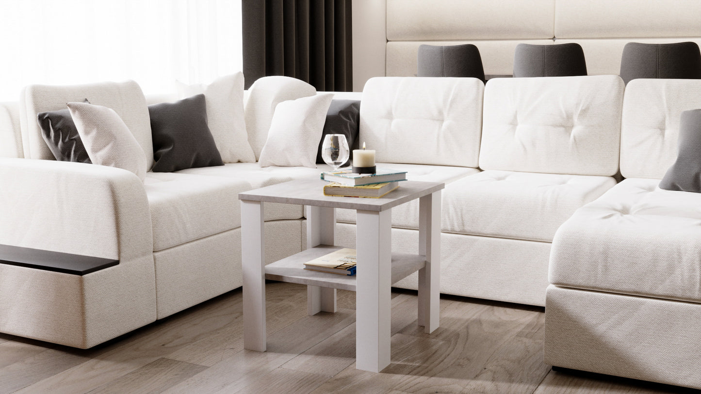 Couchtisch LARA 53 x 53 x 47 cm