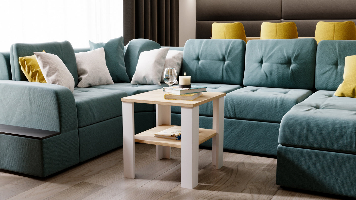 Couchtisch LARA 53 x 53 x 47 cm