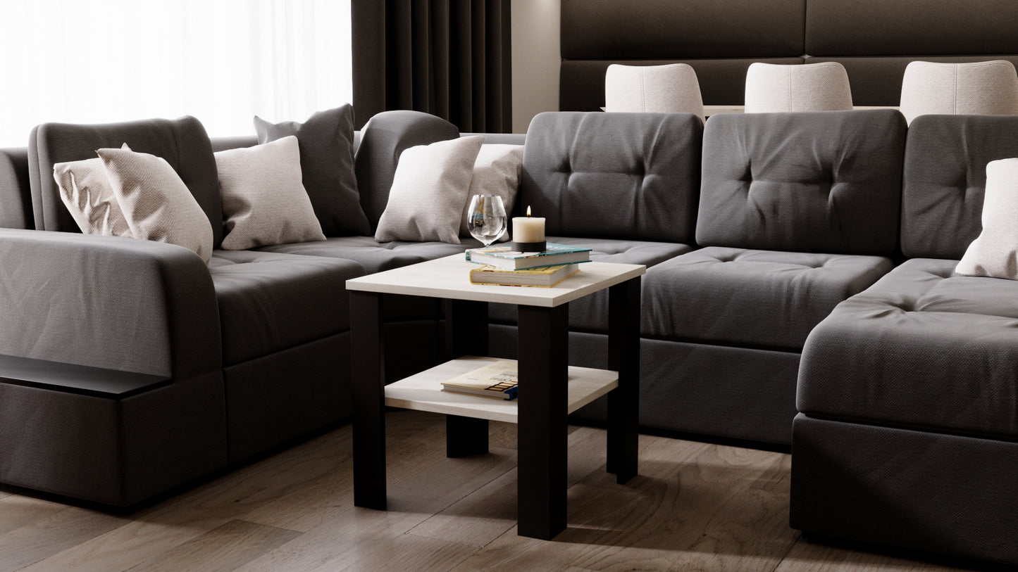 Couchtisch LARA 53 x 53 x 47 cm