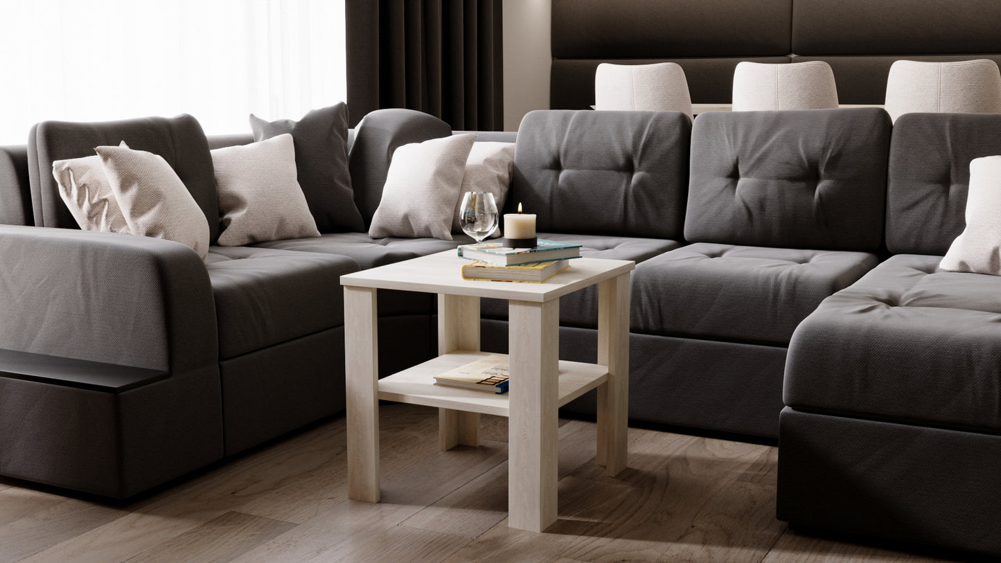 Couchtisch LARA 53 x 53 x 47 cm
