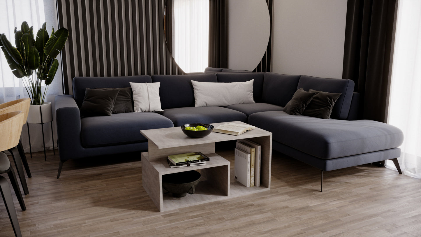 Couchtisch MAJA 90 x 50 x 44 cm