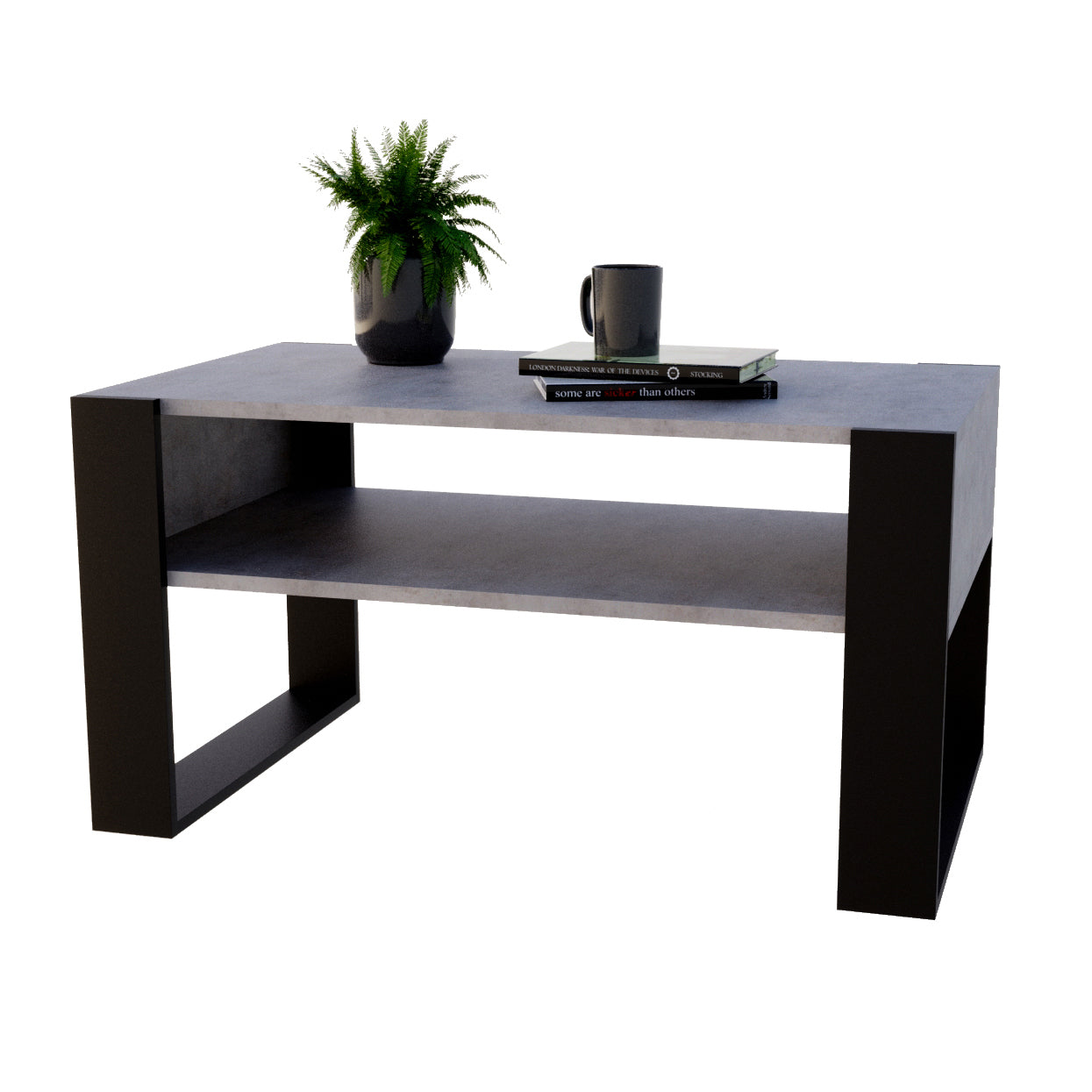 Couchtisch KARO 92 x 53,6 x 45 cm