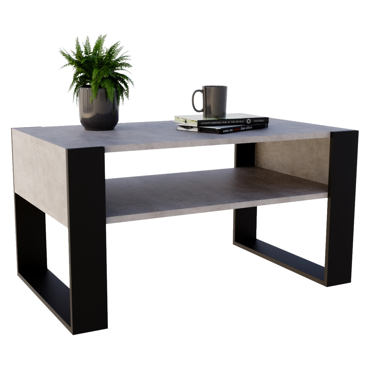 Couchtisch KARO 92 x 53,6 x 45 cm