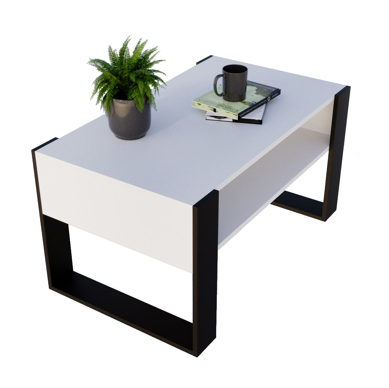 Couchtisch KARO 92 x 53,6 x 45 cm