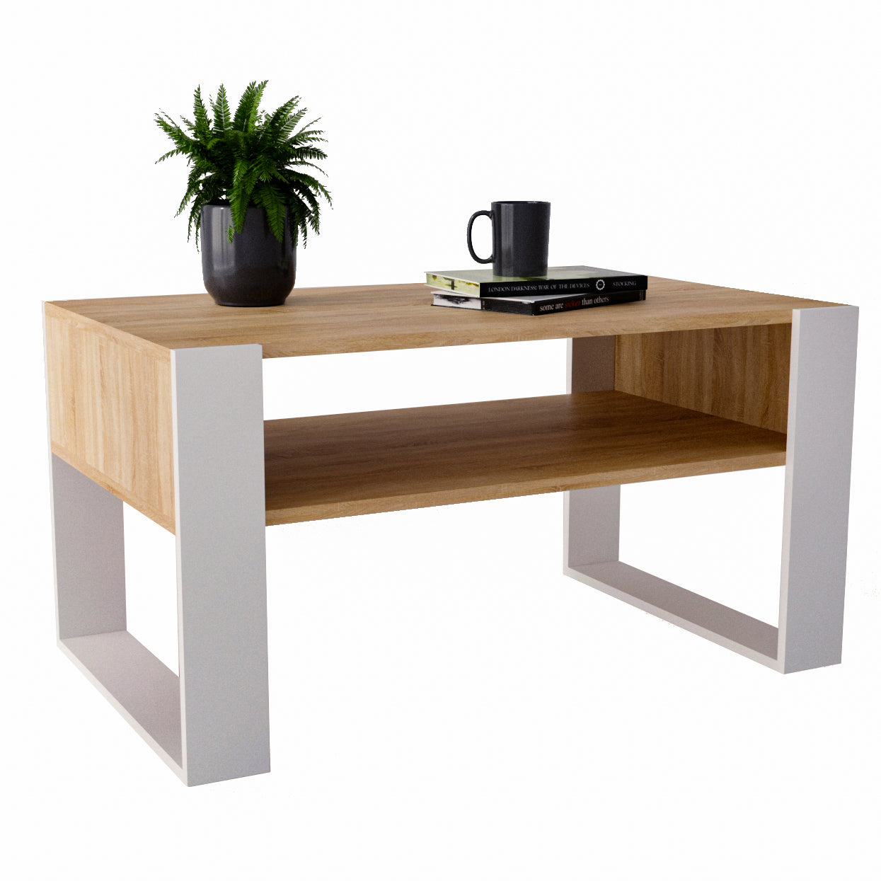 Couchtisch KARO 92 x 53,6 x 45 cm