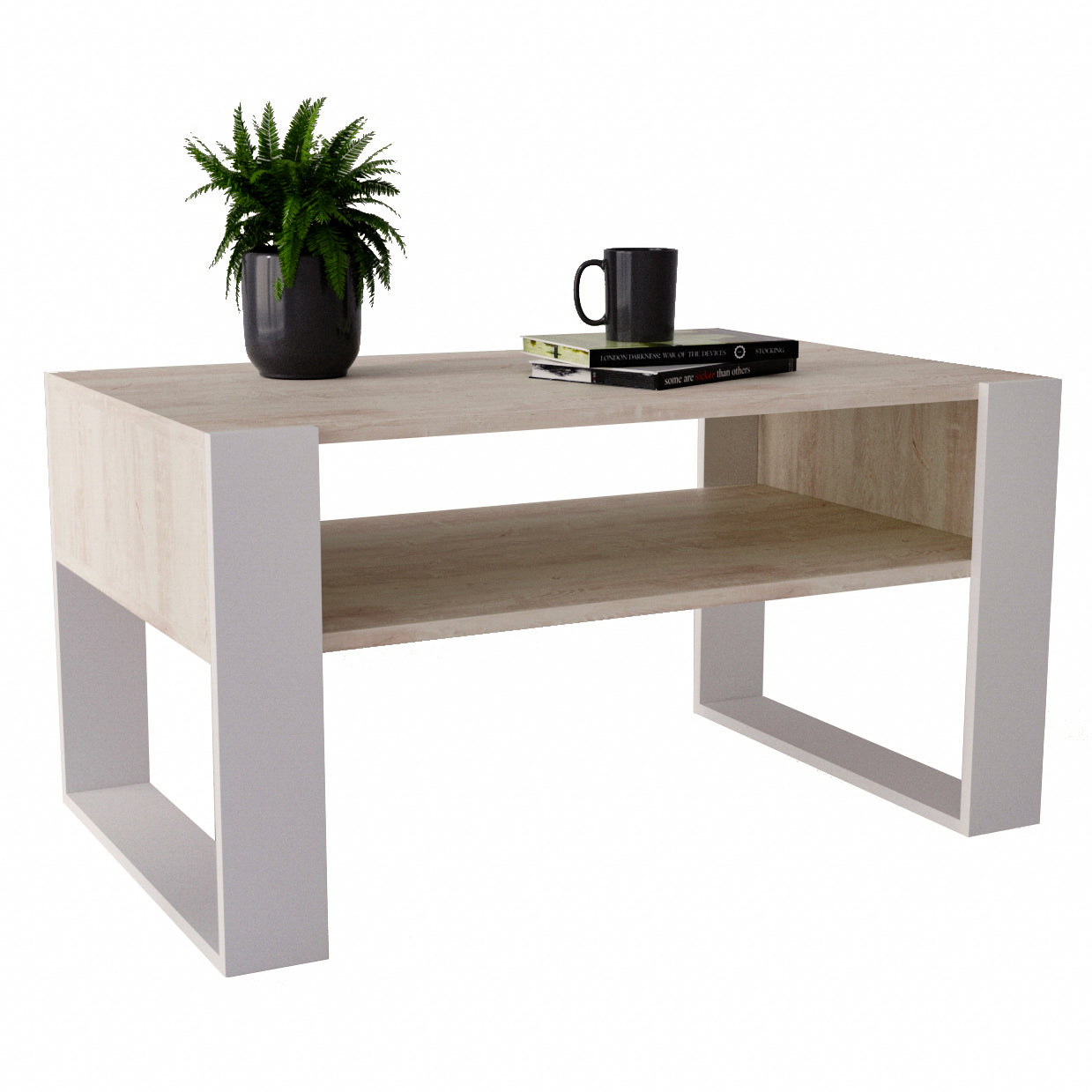 Couchtisch KARO 92 x 53,6 x 45 cm