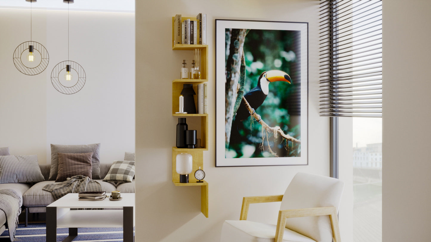 Etagère d'angle NOVA 28 x 22 x 159 cm