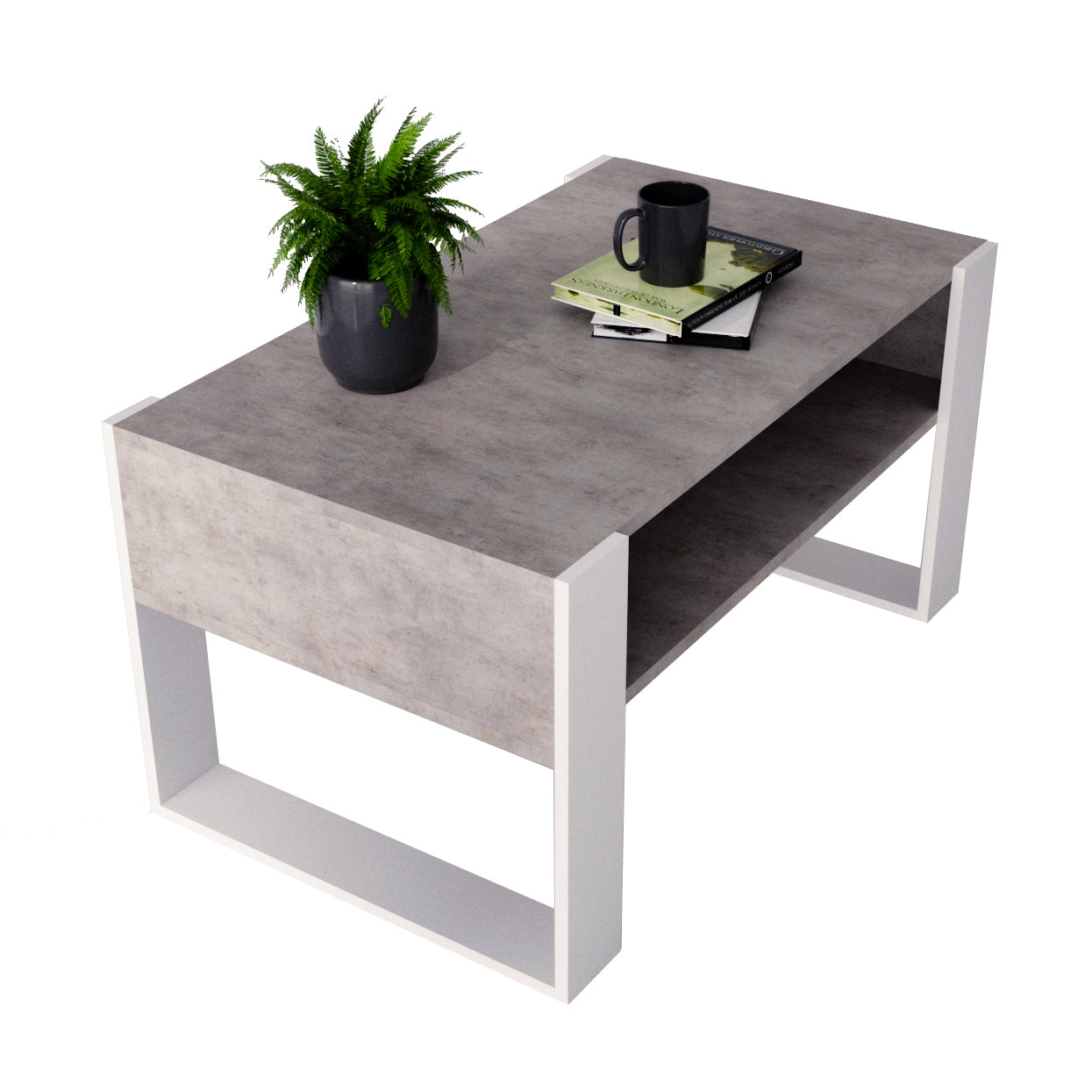 Couchtisch KARO 92 x 53,6 x 45 cm