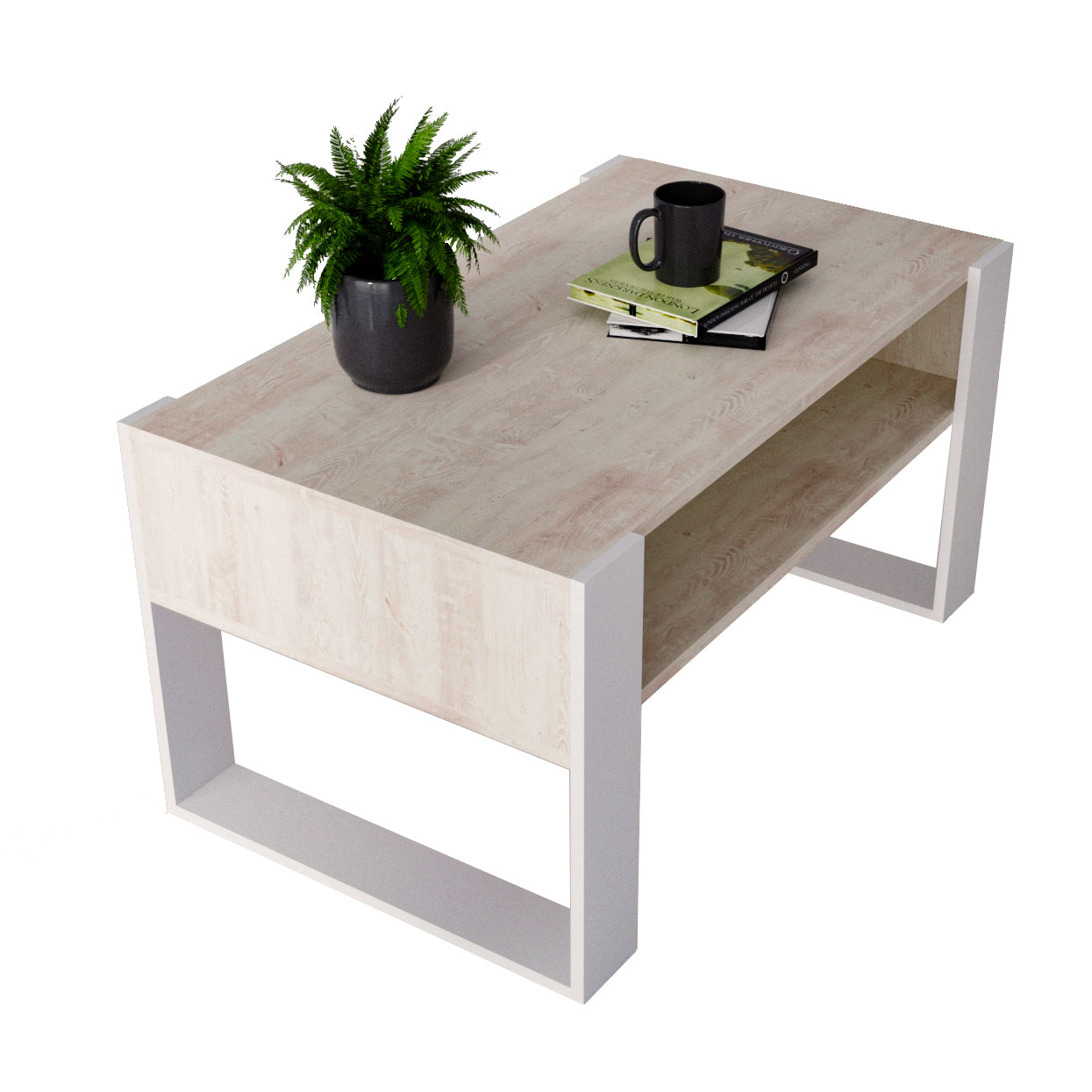 Couchtisch KARO 92 x 53,6 x 45 cm