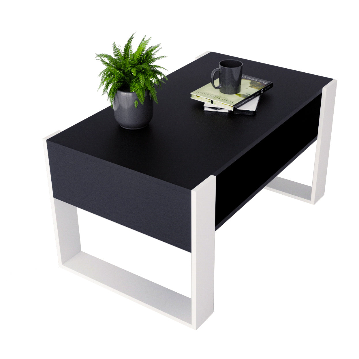 Couchtisch KARO 92 x 53,6 x 45 cm