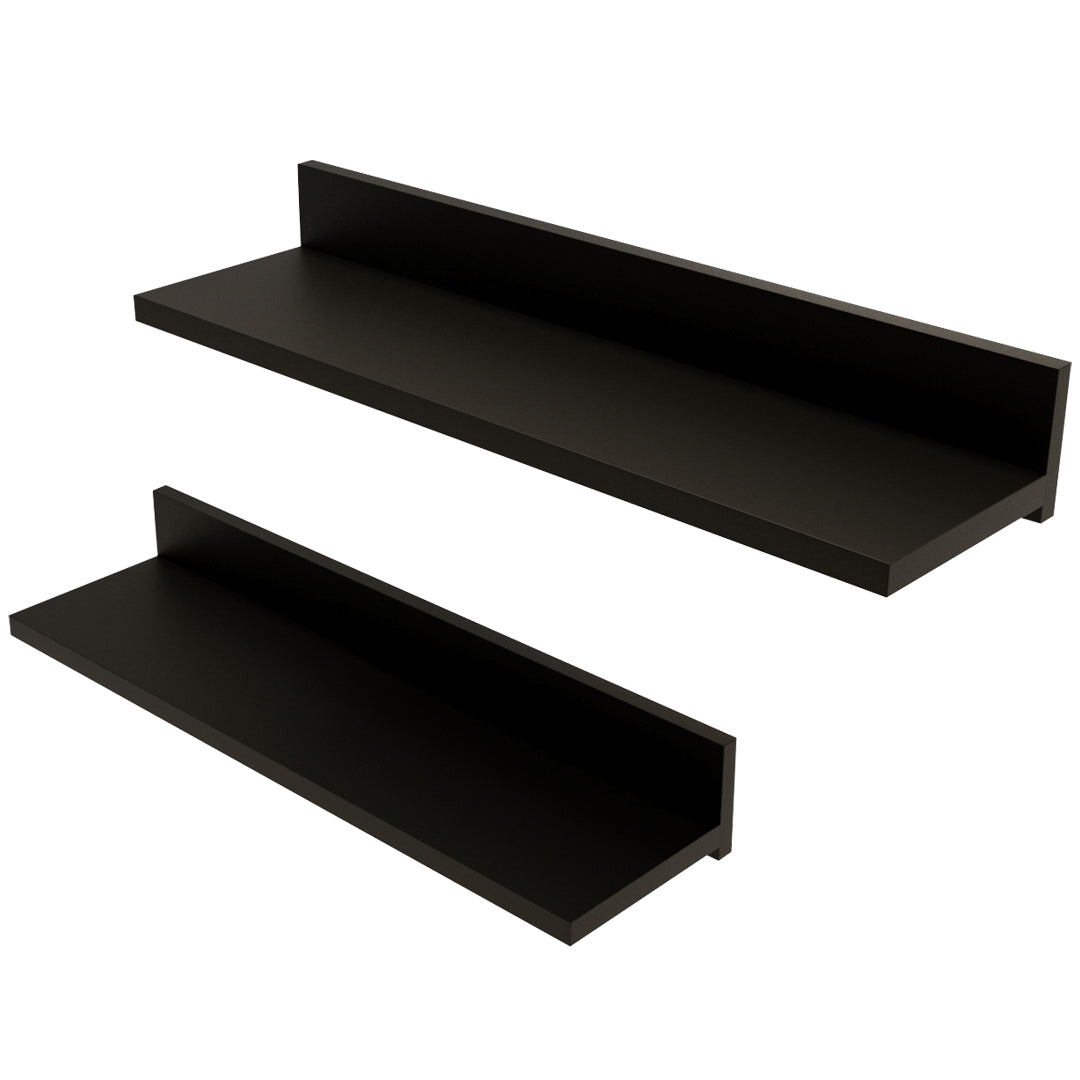 2x Wandregal 60 x 15 x 9 cm