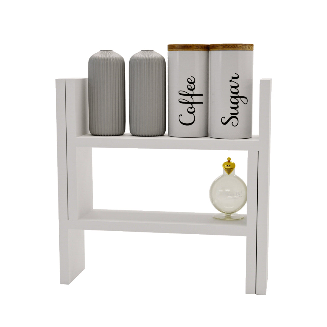 Küchenregal für Arbeitsplatte 40-74 x 44 x 12 cm