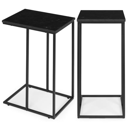 Beistelltisch C-Form für Laptop und Sofa – moderner Sofatisch