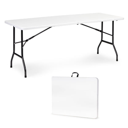 Klapptisch 180 cm faltbar mit Tragegriff – Camping- und Gartentisch