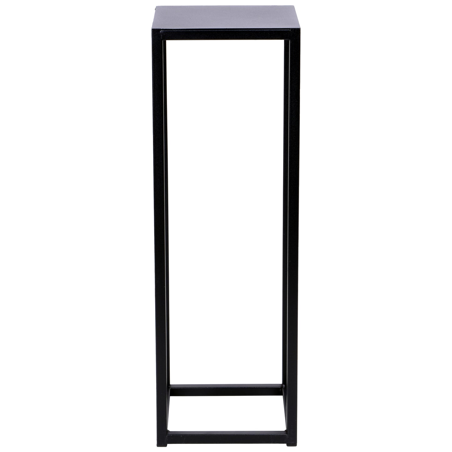 Blumenständer Metall schwarz – loft Pflanzenständer für Wohnzimmer und Flur