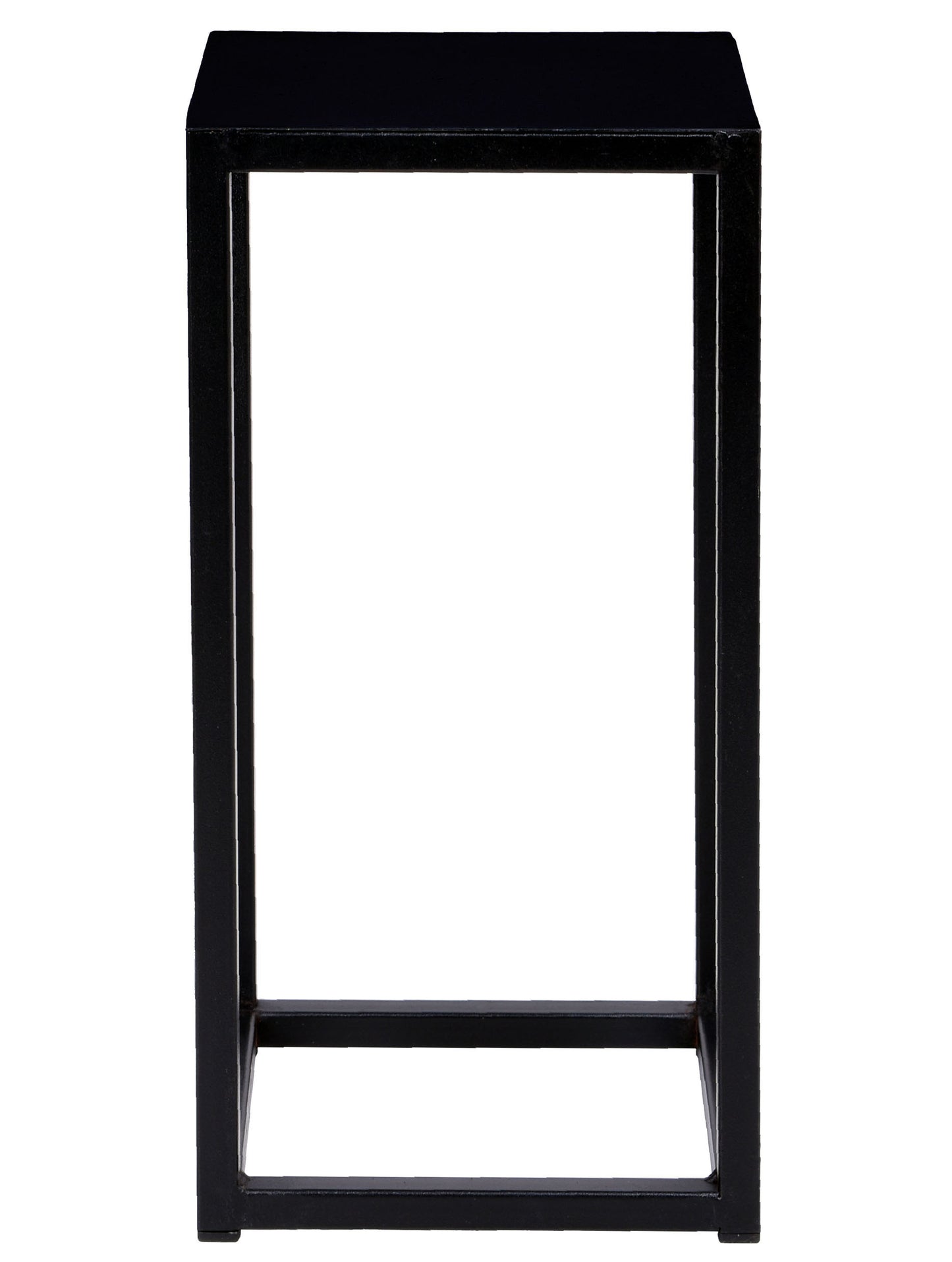Blumenständer Metall schwarz – loft Pflanzenständer für Wohnzimmer und Flur