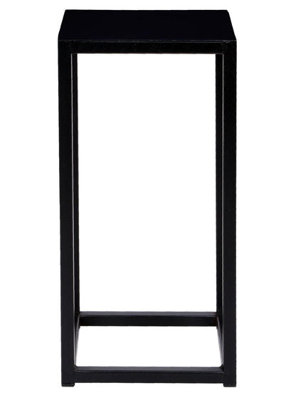 Blumenständer Metall schwarz – loft Pflanzenständer für Wohnzimmer und Flur
