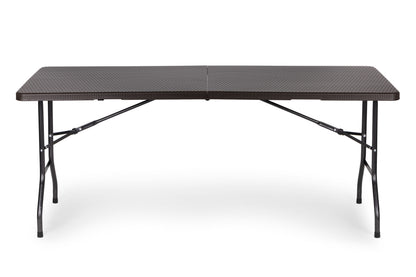 Klapptisch 180 cm faltbar mit Tragegriff – Camping- und Gartentisch