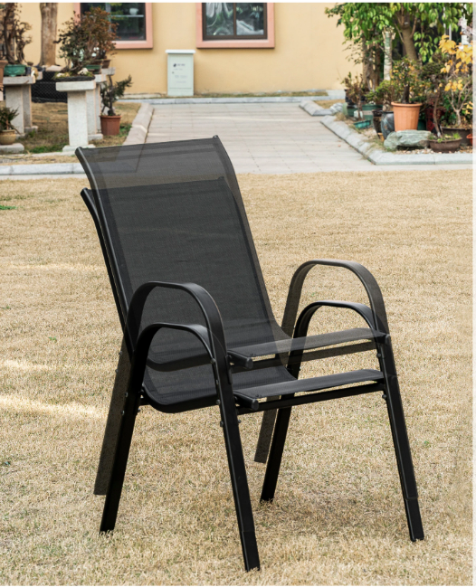 Gartenstühle TAVIA im 2er- oder 4er-Set – stapelbar für Garten und Terrasse
