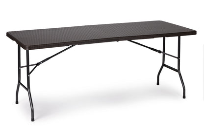 Klapptisch 180 cm faltbar mit Tragegriff – Camping- und Gartentisch