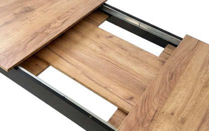 Esstisch ausziehbar 120–160 × 80 cm – moderner Tisch für Küche und Esszimmer