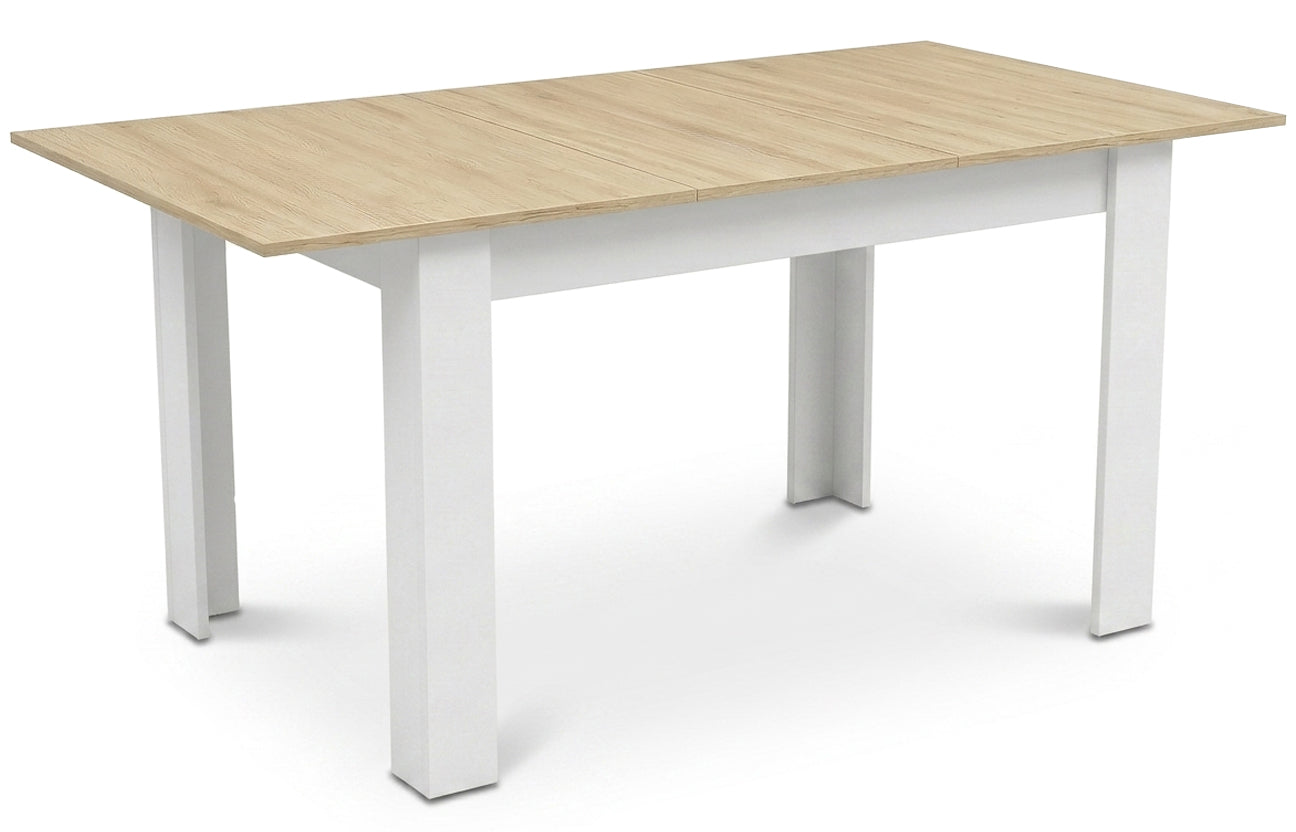 Esstisch ausziehbar 120–160 × 80 cm – moderner Tisch für Küche und Esszimmer