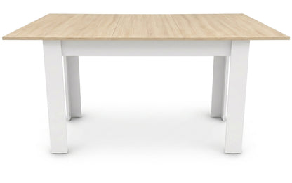 Esstisch ausziehbar 120–160 × 80 cm – moderner Tisch für Küche und Esszimmer