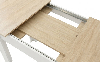 Esstisch ausziehbar 120–160 × 80 cm – moderner Tisch für Küche und Esszimmer