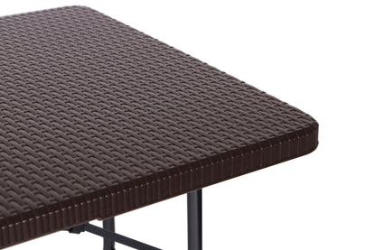 Klapptisch 180 cm faltbar mit Tragegriff – Camping- und Gartentisch
