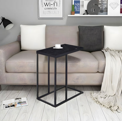 Beistelltisch C-Form für Laptop und Sofa – moderner Sofatisch