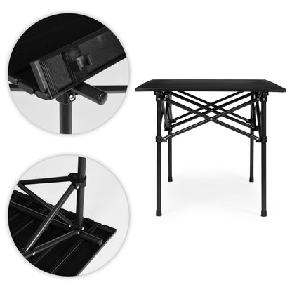 Campingtisch klappbar mit Tragetasche – Schwarz