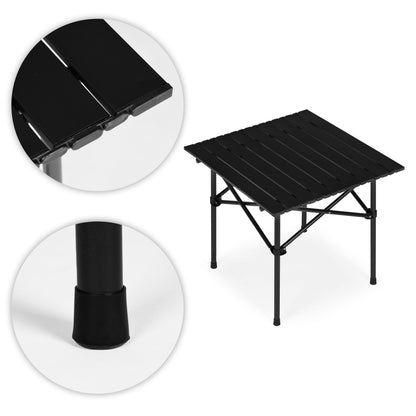 Campingtisch klappbar mit Tragetasche – Schwarz