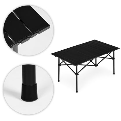 Campingtisch klappbar mit Tragetasche – Schwarz