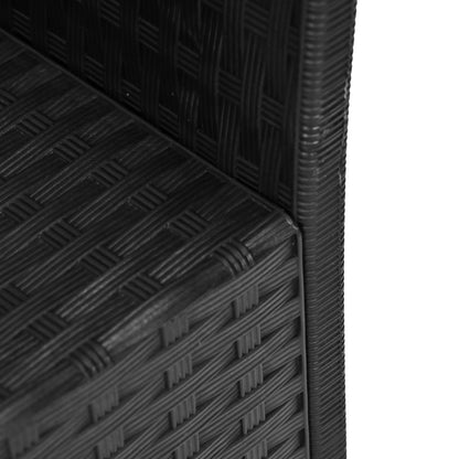 Gartenstuhl mit Sitzkissen – Rattan-Optik für Balkon und Terrasse