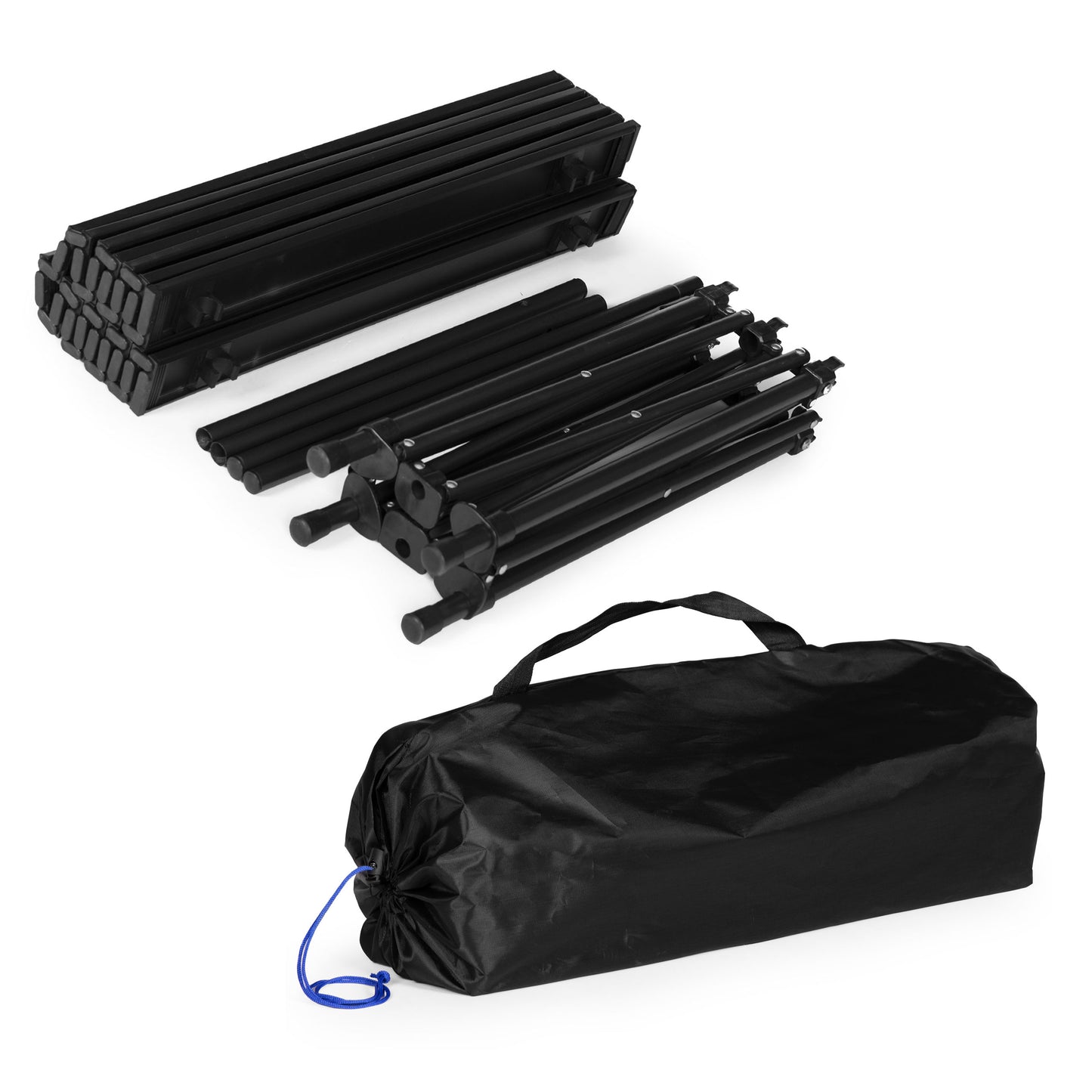Campingtisch klappbar mit Tragetasche – Schwarz