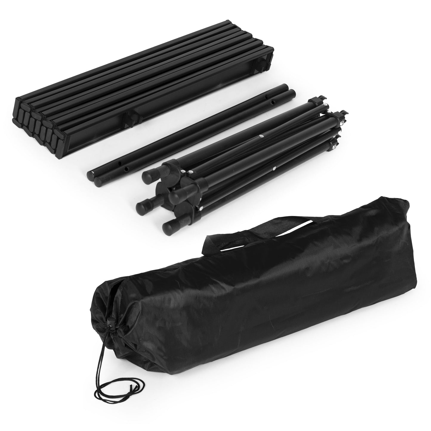 Campingtisch klappbar mit Tragetasche – Schwarz
