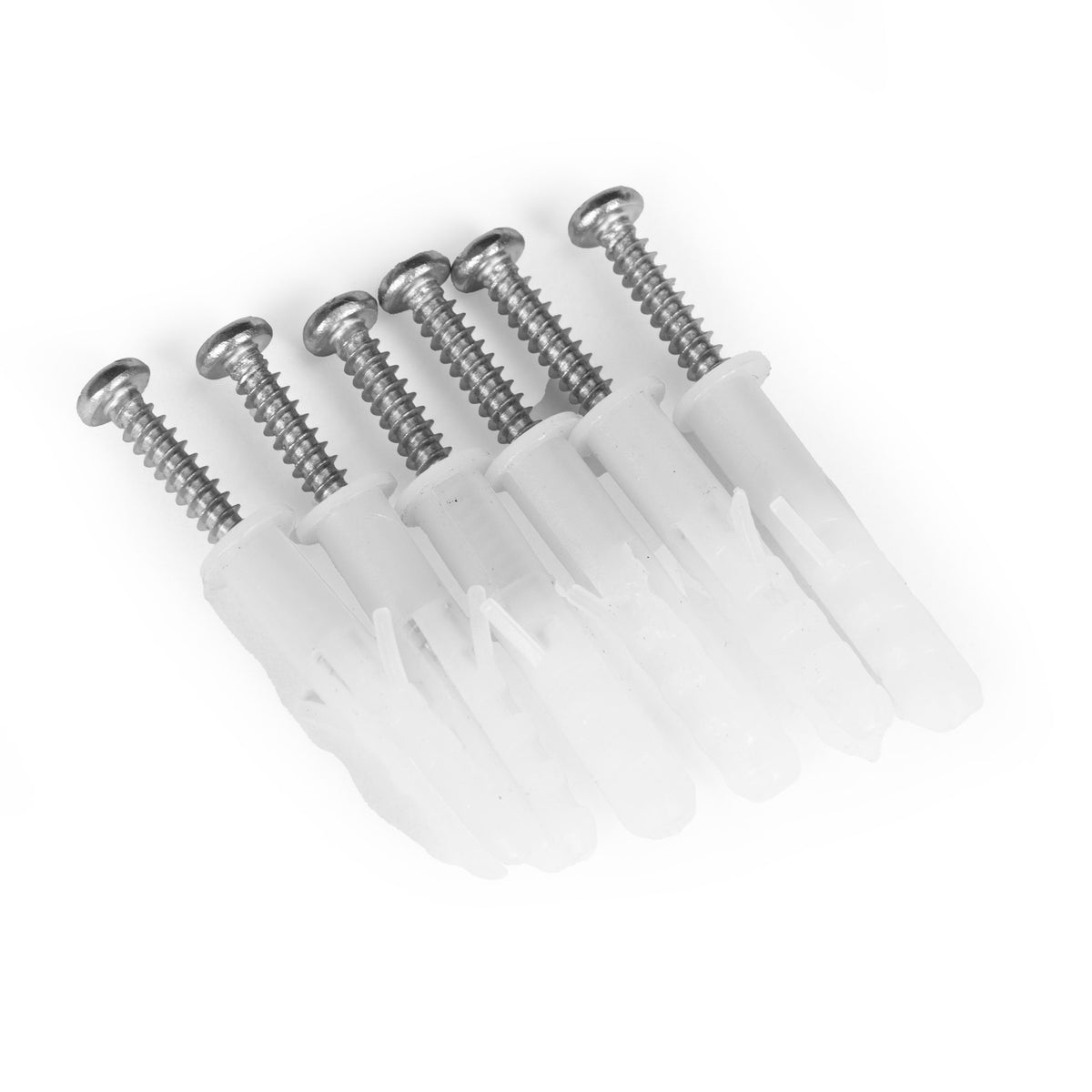Wandregal 3er-Set, 30/35/40 cm, Holzoptik und schwarzes Metall
