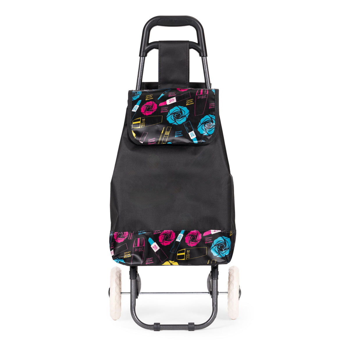 Einkaufstrolley NORA, 30 L mit klappbarem Sitz