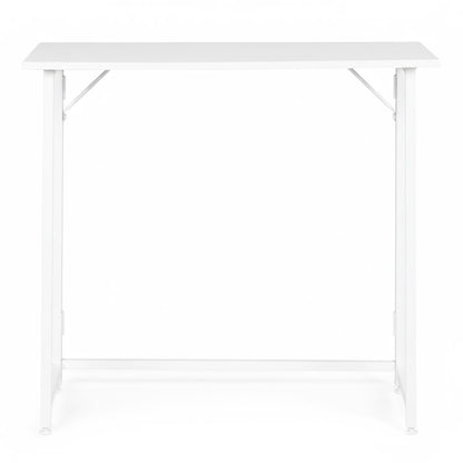 Klappschreibtisch ARLO, 80 × 45 cm – Weiß – Ansicht 4
