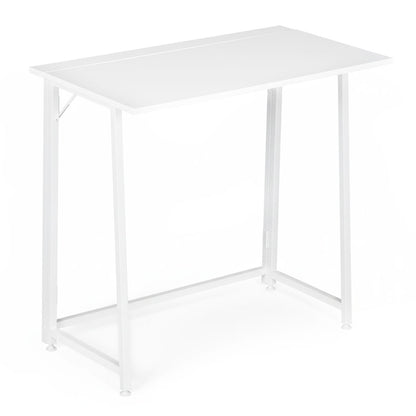 Klappschreibtisch ARLO, 80 × 45 cm – Weiß – Ansicht 5