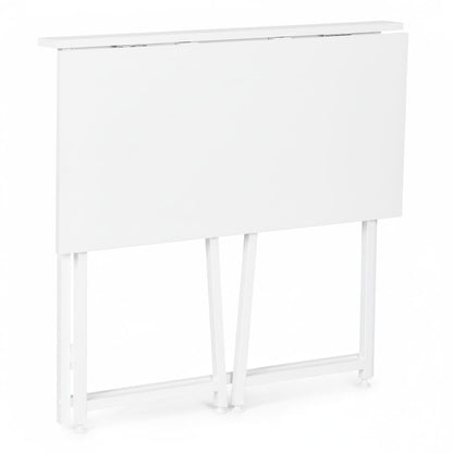 Klappschreibtisch ARLO, 80 × 45 cm – Weiß – Ansicht 6