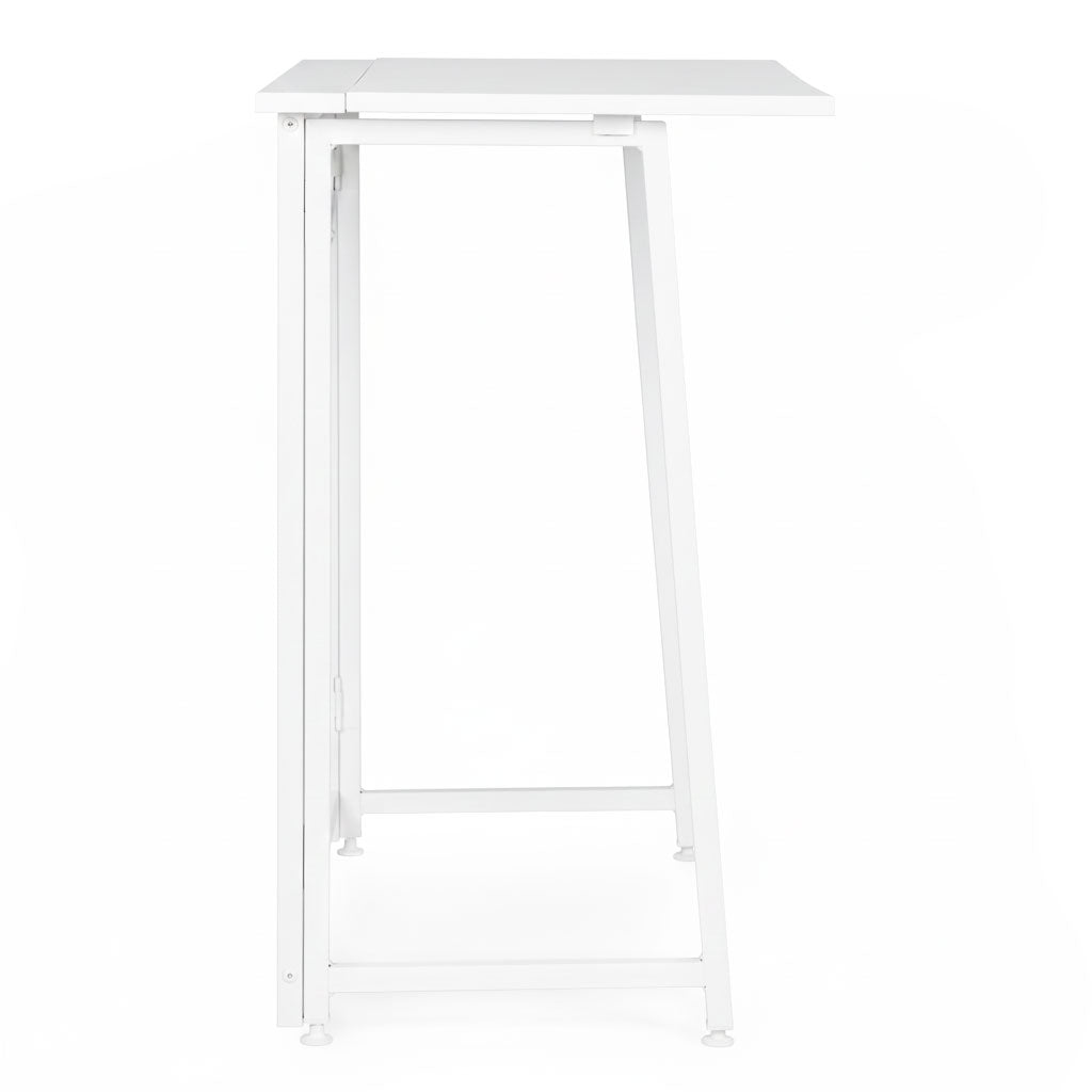Klappschreibtisch ARLO, 80 × 45 cm – Weiß – Ansicht 7