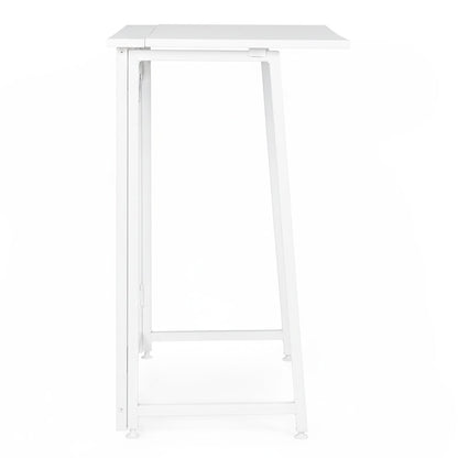 Klappschreibtisch ARLO, 80 × 45 cm – Weiß – Ansicht 7