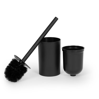 WC-Garnitur mit Toilettenpapierhalter und Bürste – Mit Ablage – 61 cm