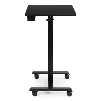 Laptoptisch MILO, höhenverstellbar mit Rollen – Schwarz – Ansicht 7