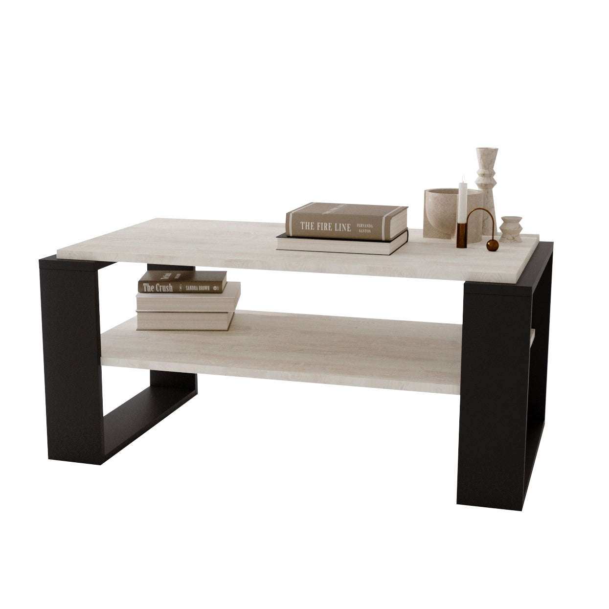 Table basse KAJA 96 x 53,8 x 42 cm