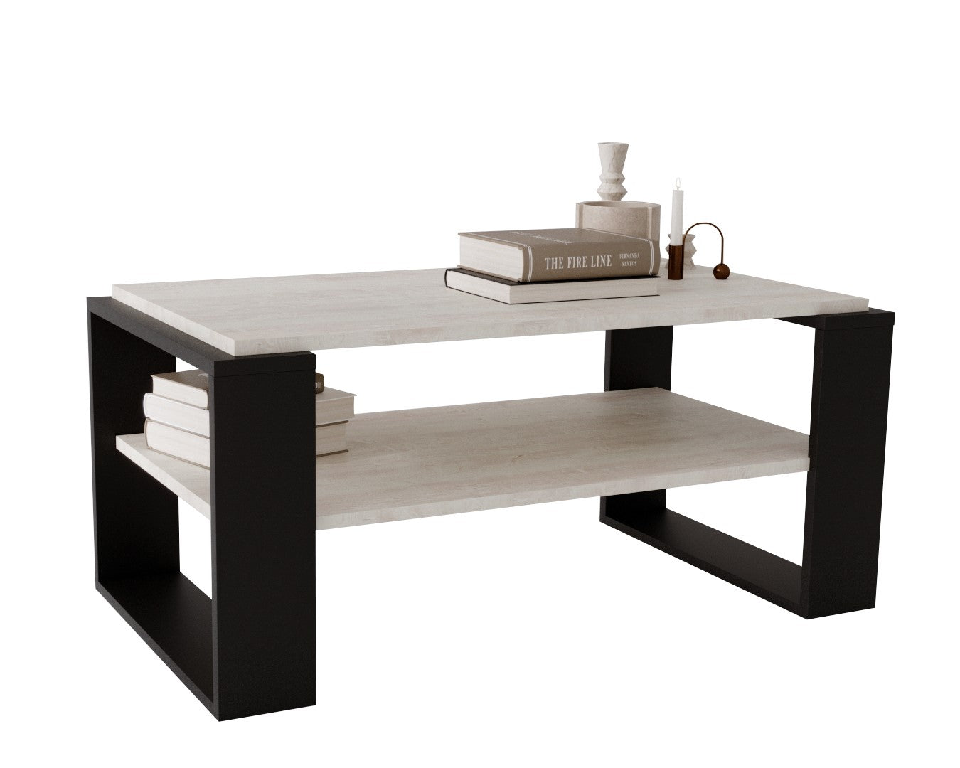 Table basse KAJA 96 x 53,8 x 42 cm